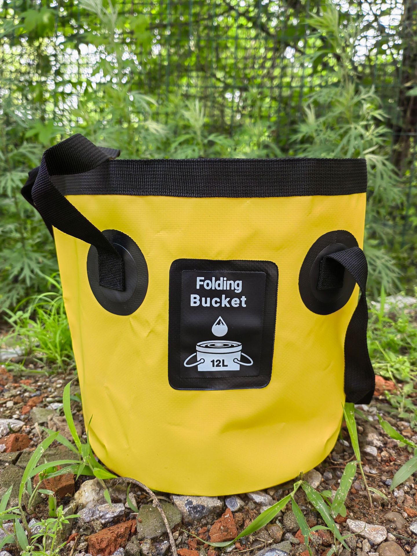 Picture of Large-Capacity Camping Outdoor Face Wash Bucket Pvc Fishing Bucket Foldable Car Wash Bucket Foot Soaking Bucket Convenient Camping Water Carrying Bucket