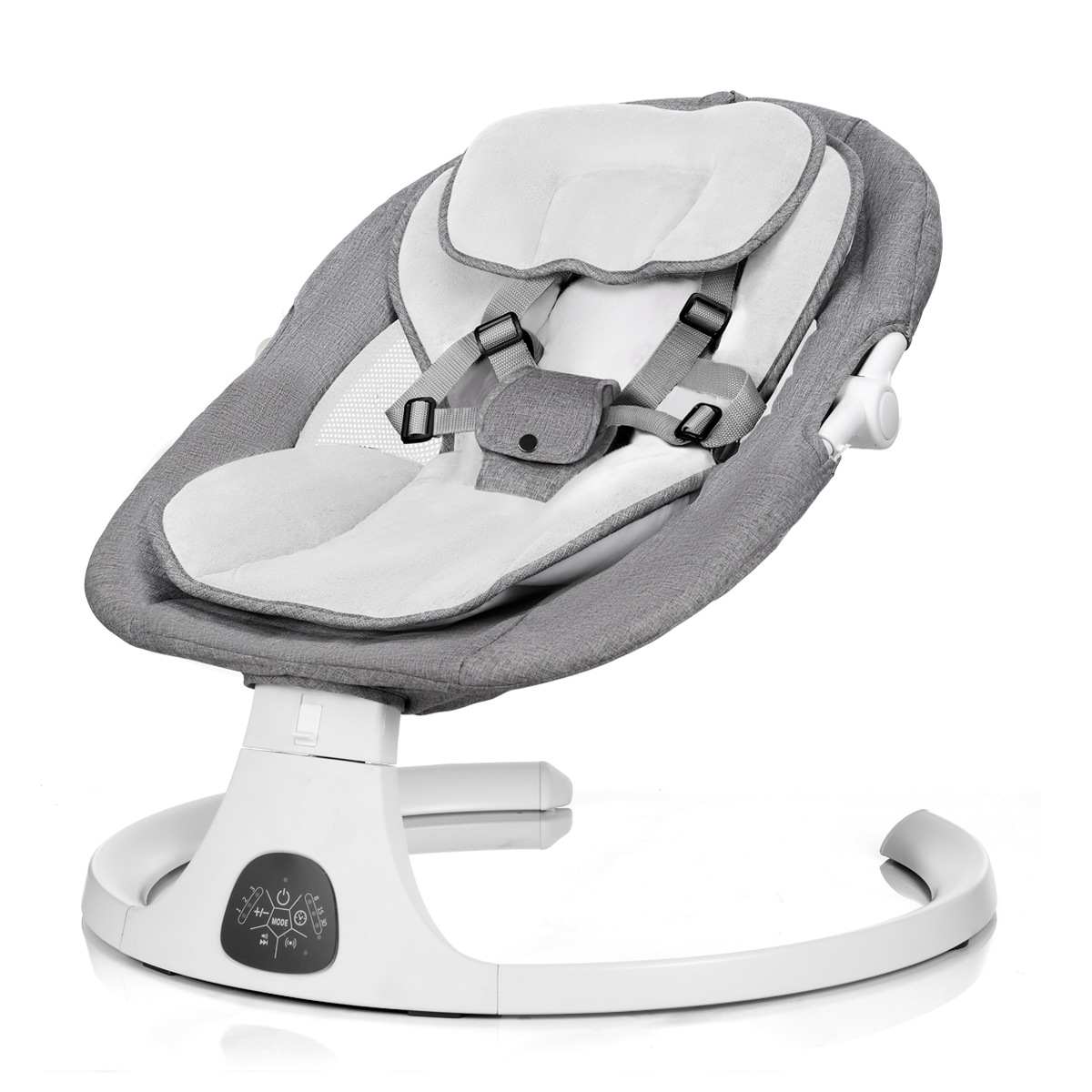 Amazon a generation of baby cradle electric baby rocking chair to coax baby to sleep artifact newborn soothing chair