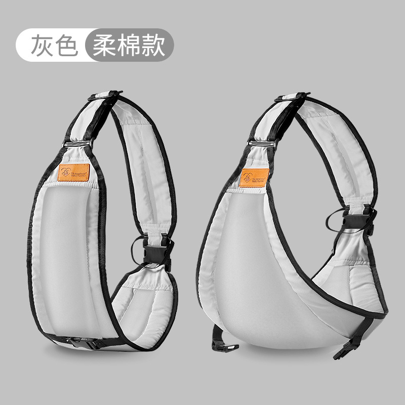 Picture of Baby shoulder strap newborn baby 1-year-old children's waist stool 2-year-old children's shoulder towel front holding baby holding gadget