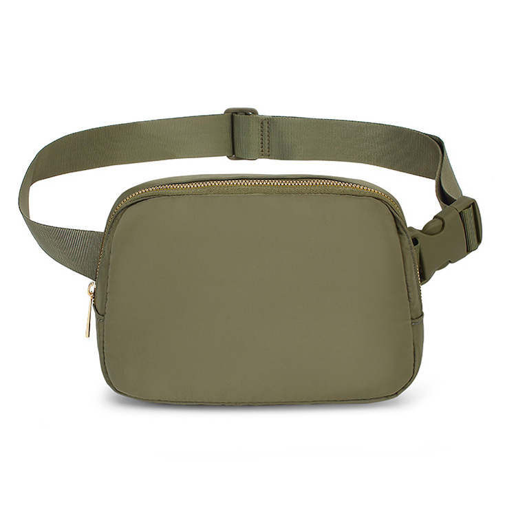Picture of Amazon Outdoor Running Waist Bag Lulu Same Style Crossbody Bag Chest Bag for Men and Women Fashionable Nylon Waterproof Sports Waist Bag