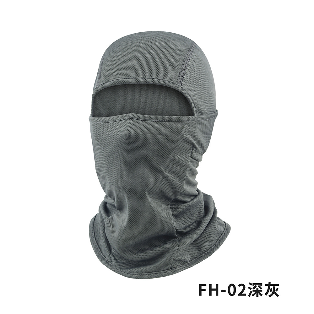 Picture of Cross-Border Quick-Drying Breathable Outdoor Sports Hood Neck Protector Cycling Mask Balaclava Flying Tiger Hat Pullover Hat