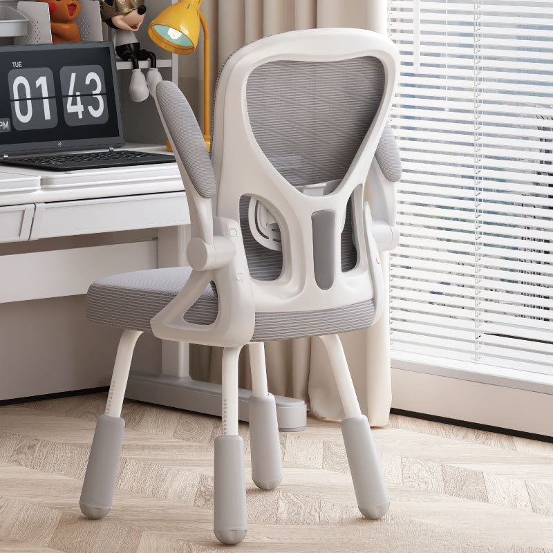 Learning Chair Computer Chair Home Sedentary Comfortable Desk Writing Stool Junior High School Student Lifting Four-Leg Children's Seat