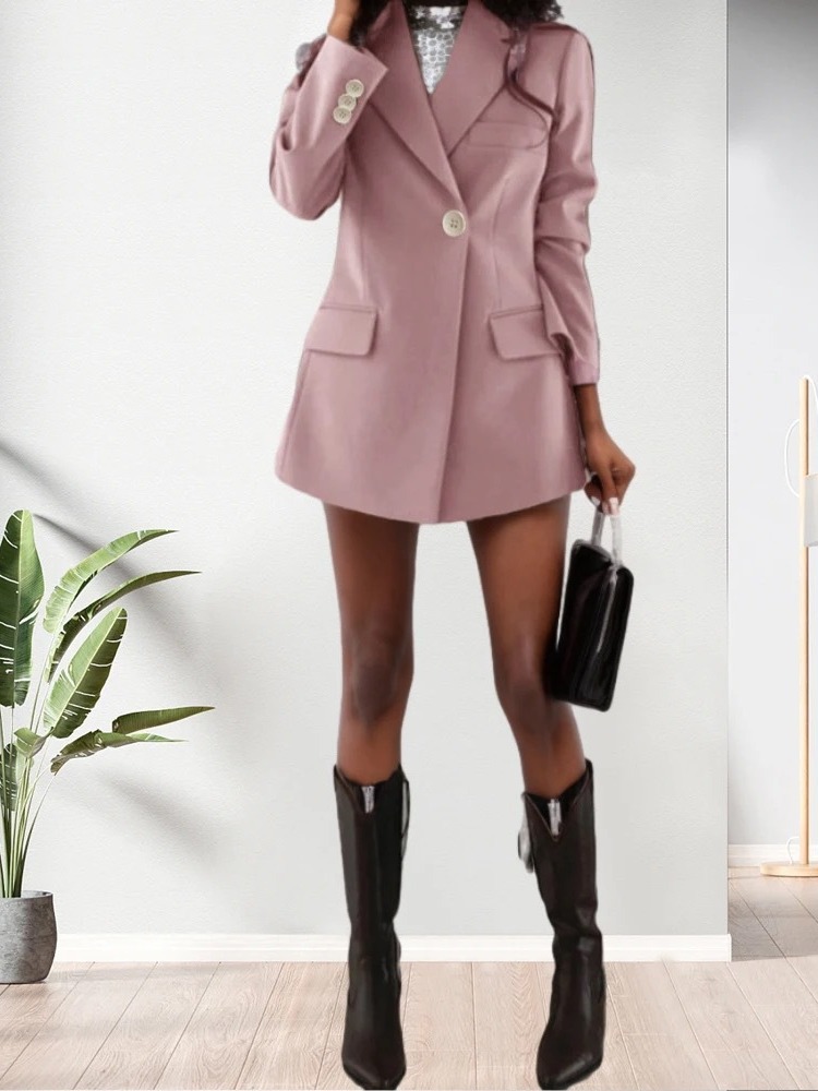 Picture of 2024 Women's Spring New Suit European Station Jacket Slim-fit Fashion Small Suit British Light Fashion Jacket