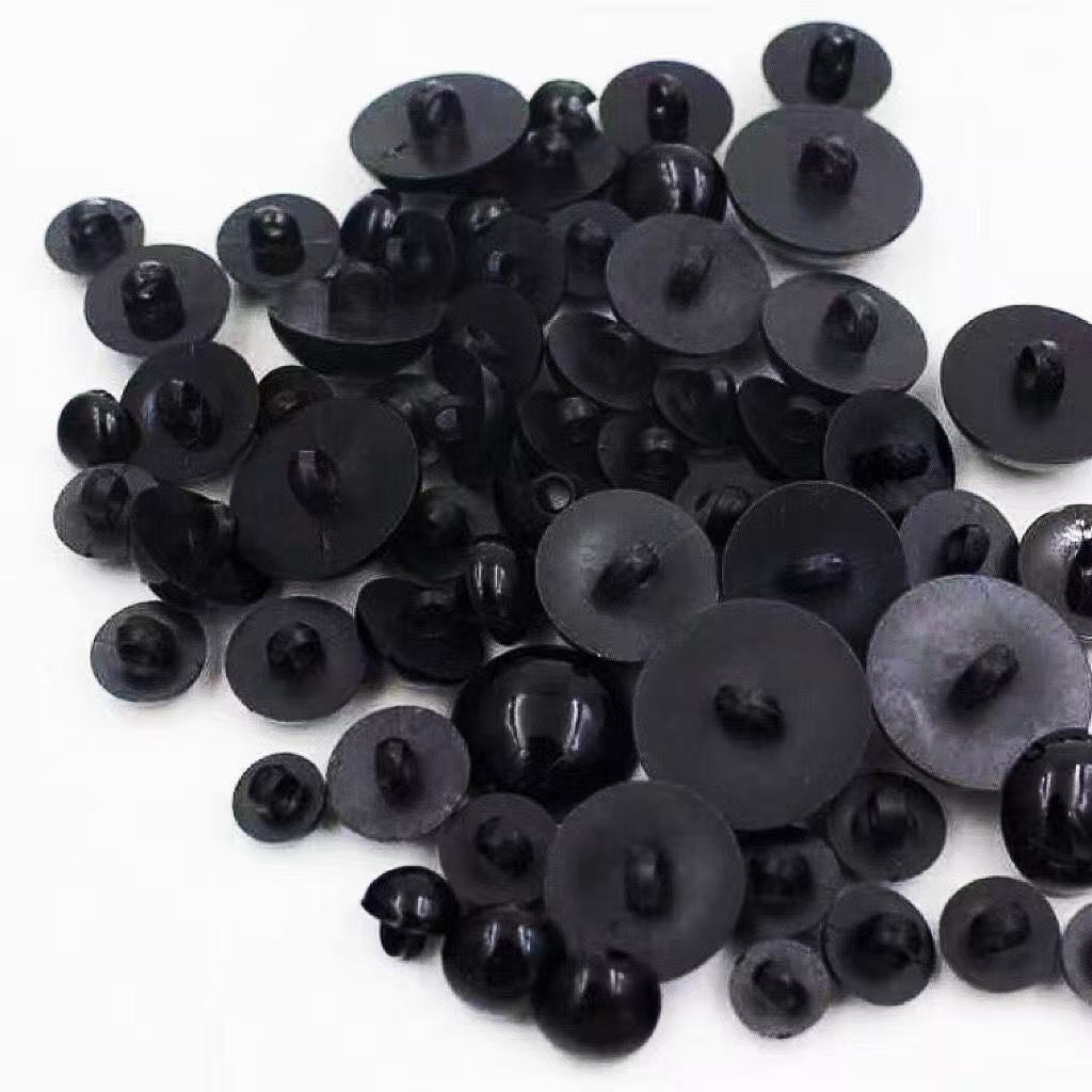 Picture of Manufacturer Supplies Hat Accessories Buttons Black and White Red Plastic Eyes Nose Animal Eye Buttons Wholesale