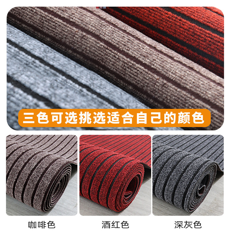 Picture of Entrance Door Mat Dirty Resistant Foot Mat Bathroom Door Entrance Mat Kitchen Water Absorbent Mat Outside Carpet