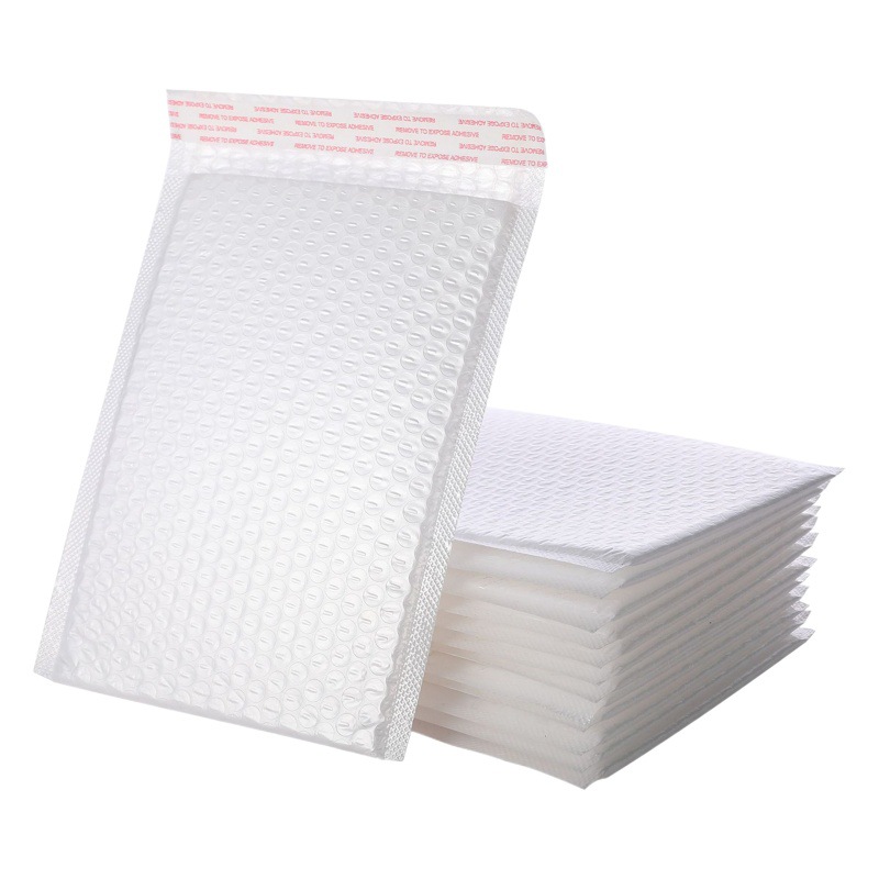 White Pearl Film Bubble Bag Express Bag Bubble Envelope Bag Garment Packaging Logistics Packaging Bubble Bag