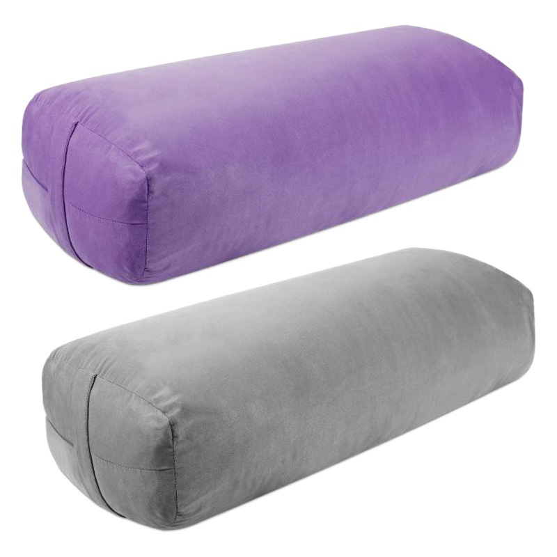 Picture of Yoga Pillow, Professional Iyengar Assistive Device, Yoga High-Elastic Shoulder Inversion Pad, Yin Yoga Pillow, Buckwheat Shell Pillow