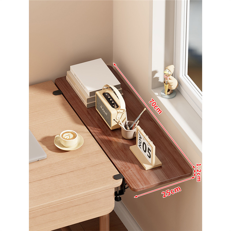Picture of Desktop extension board, punching-free gap extension, expansion, computer desk hand rest, folding, lengthening, and widening panel
