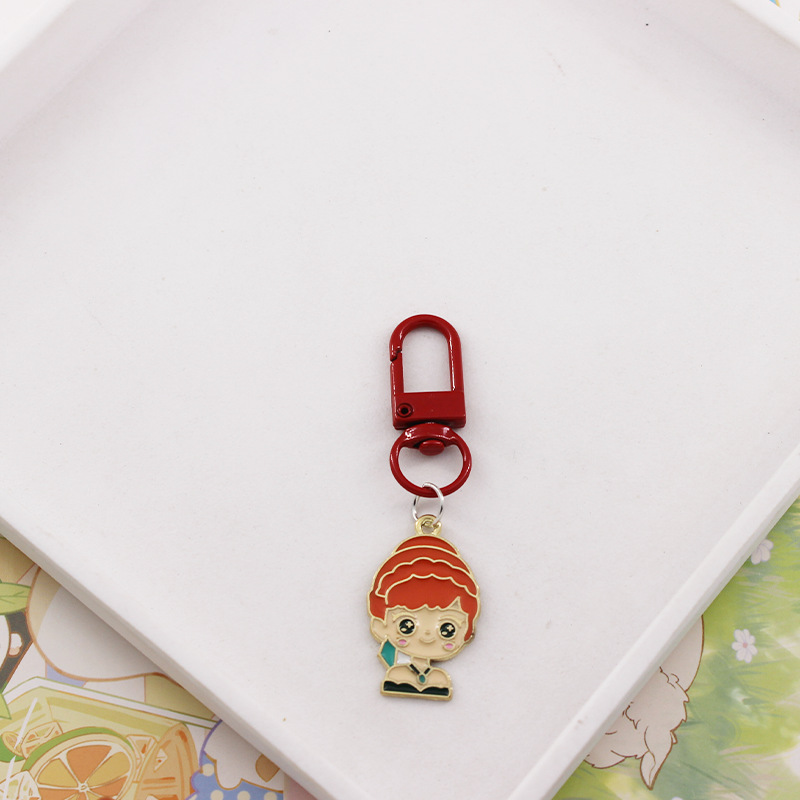 Picture of Princess Escape series Hua Mulan Elsa keychain Snow White AirPods bag key ring pendant