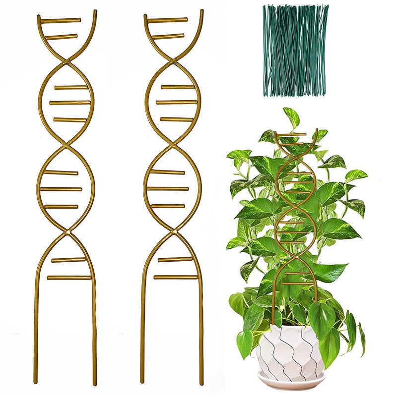 Cross-border Outdoor Potted Plant Stand Plant Climbing Frame Creative Stacked High Flower-arranging Frame Climbing Vine Flower Frame Gardening Support
