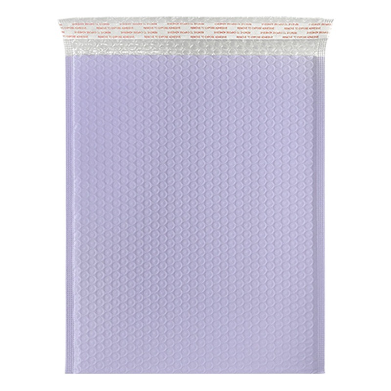 Co-Extruded Film Bubble Bag Self-Sealing Purple Packaging Bag Clothing Express Bag Thickened Packaging Bubble Bag Buffer Material