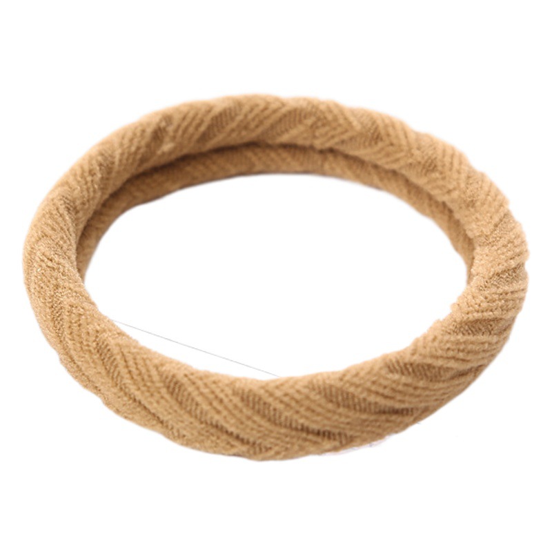 Korean Style Solid Color Hair Accessories Boutique Headband Rubber Tendon Basic Hair Rope High Elastic Hair Ring New Headwear