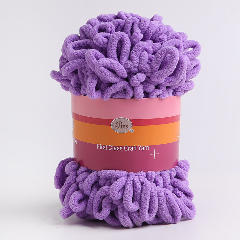 Picture of Loop Yarn Ear Yarn Medium-Thick Yarn for Hand Knitting DIY Pillows, Blankets, Scarves, Ice Yarn in Stock Wholesale