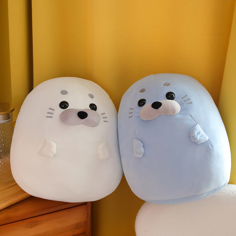 Picture of Bobbi Bear Down Cotton Standing Seals Tuanzi Aquarium Plush Toy Aquarium Doll Cross-border Grasping Machine Doll