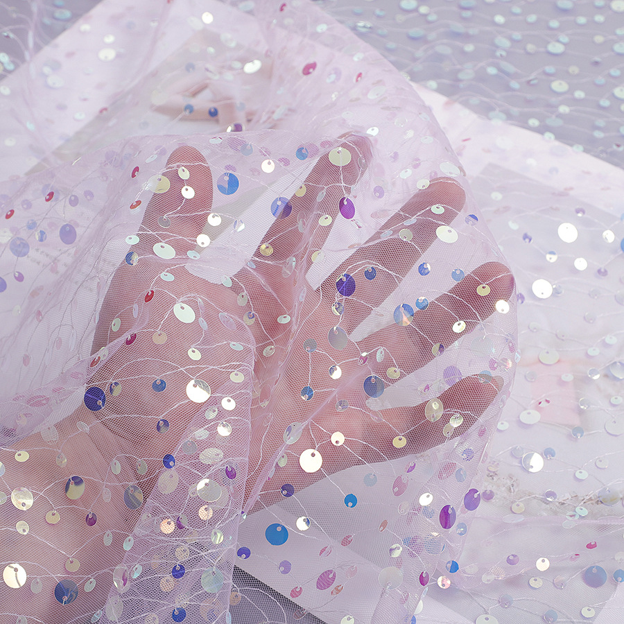 Picture of 5 9 centimetre magic hanging piece disorderly net embroidery net cloth bottom, doll skirt handmade bow bag clothing accessories