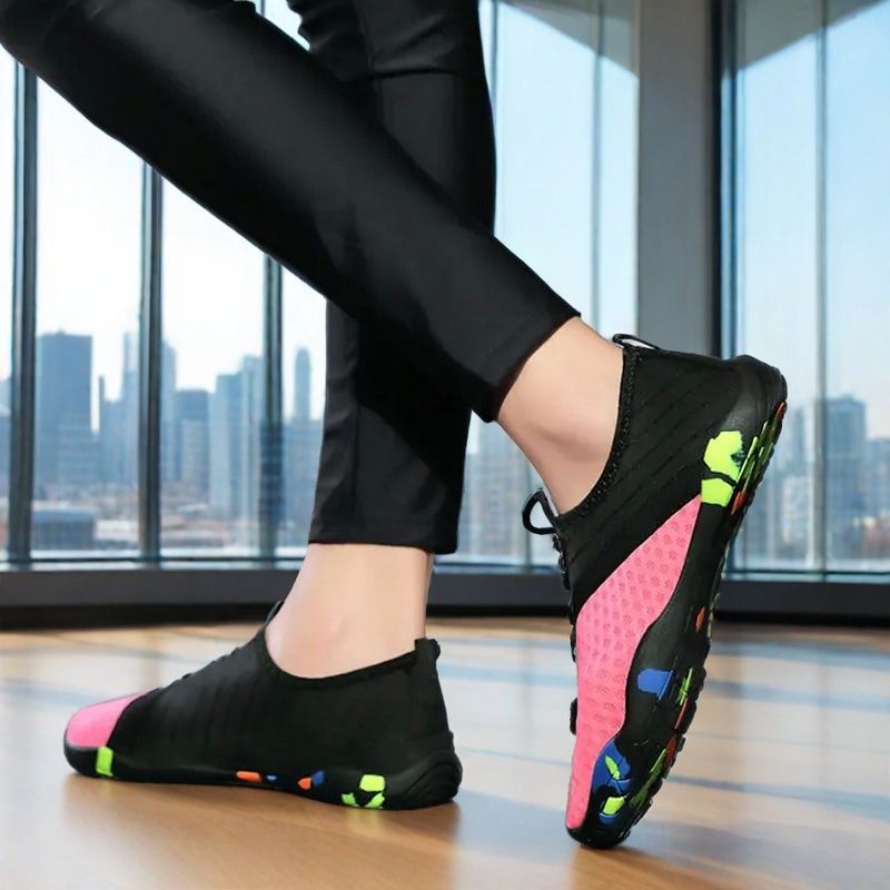 Cross-border New Indoor Running Fitness Yoga Dance Non-slip Breathable Mesh sneaker Outdoor Riding Shoes