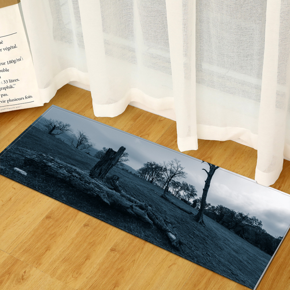 Picture of Ancient Tree Ancient Wood Grain Floor Mat Door Mat Cross-border Supply wish Amazon ebay in stock