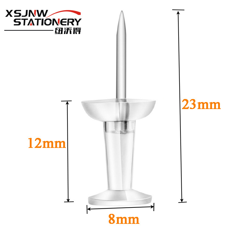 Picture of Factory wholesale transparent I-shaped nail painting creative pushpin art nail push nail Cork pushpin photo message nail