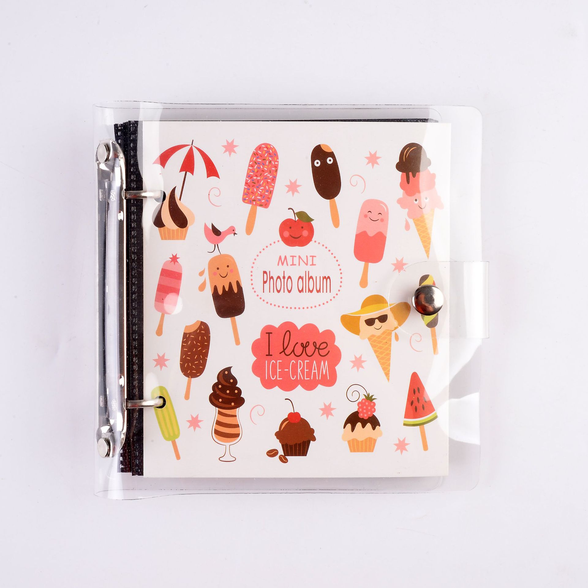 Picture of Wholesale supply of light and shadow series loose-leaf PP photo album album movie ticket storage postcard 3 inch 5 inch