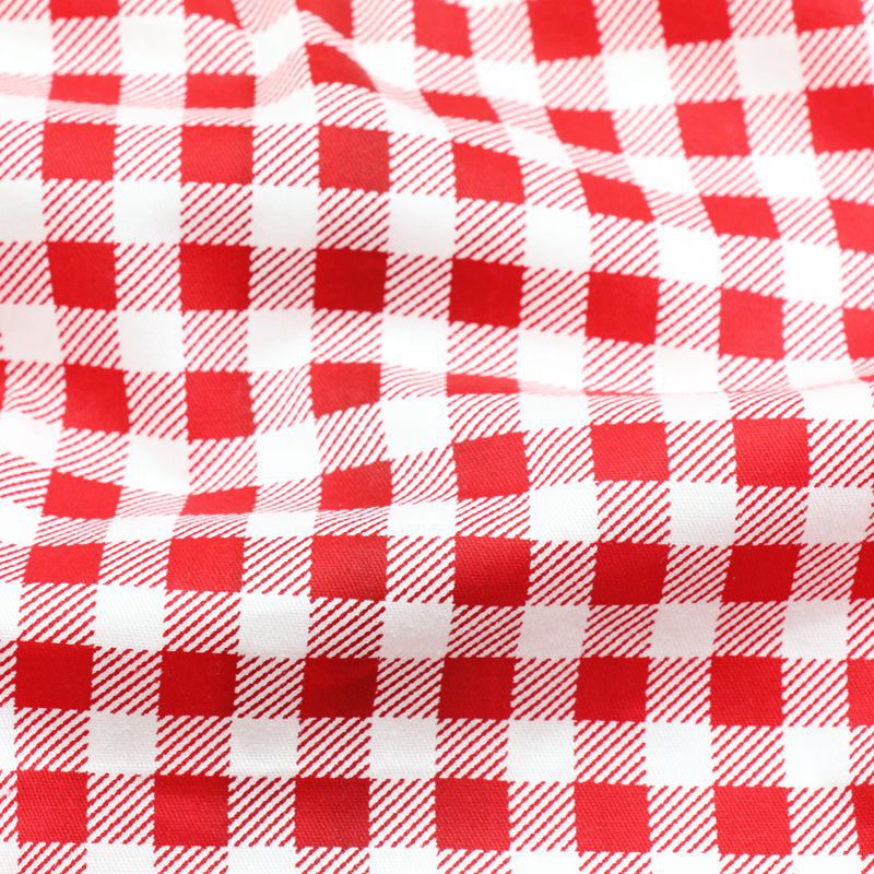 Picture of 8mm Color Plaid Cotton Printed Fabric Cotton Twill Fabric Home Textile Bedding Wrap Cotton Fabric