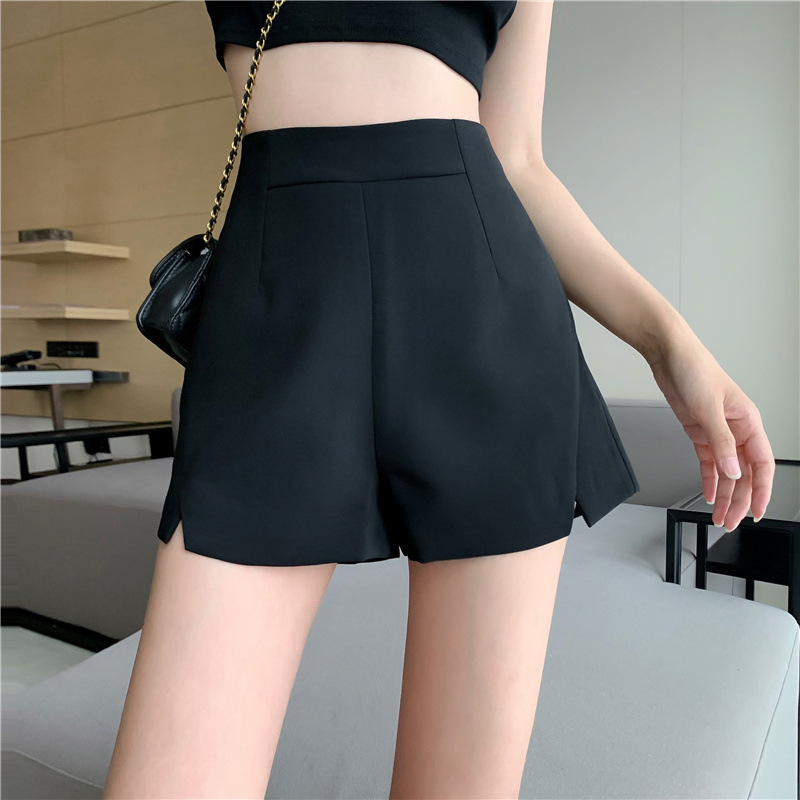 Simple and Comfortable Women's Summer Thin Casual Large Size Pear Shape High Waist Slimming Design Hot Pants