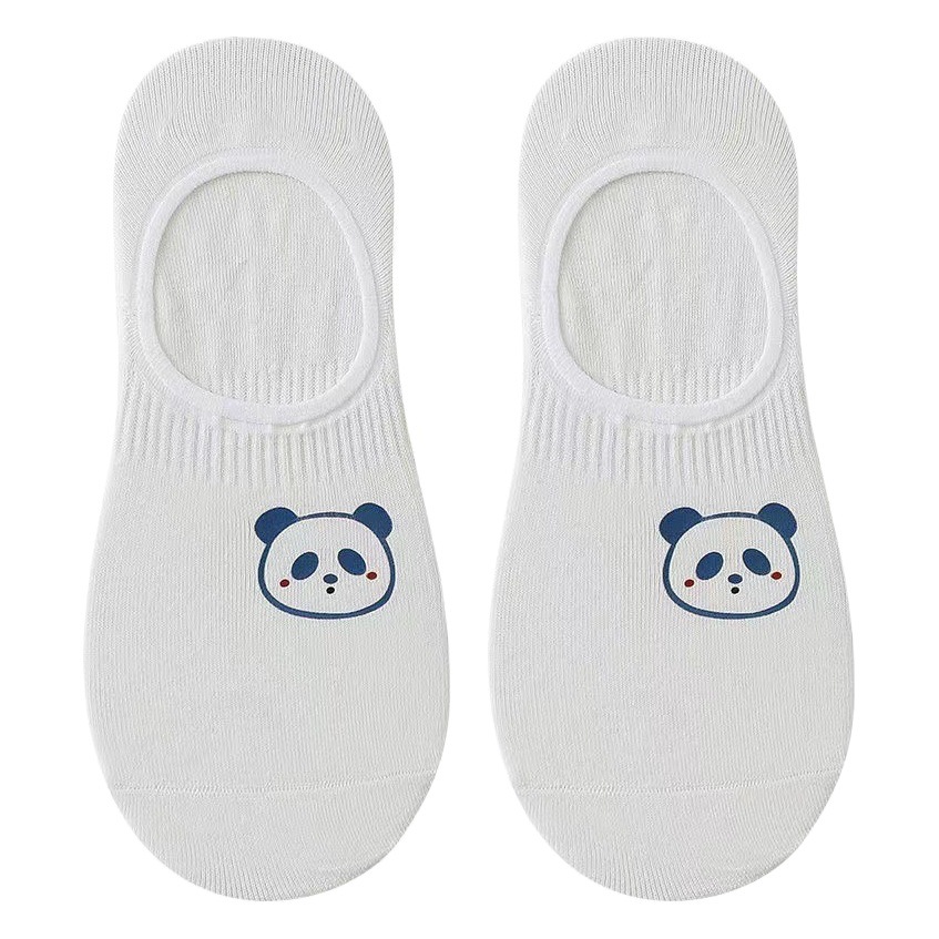 Socks Women's Boat Socks Summer Shallow Mouth Invisible Socks Women's Cartoon Spring and Autumn Non-slip Don't Fall with Summer Thin Short Socks for Women
