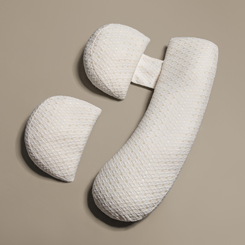 Picture of Cross-border Pregnant Women Pillow Waist Protection Side Sleeping Pillow Belly Sleeping Side Sleeping Pillow Nursing Pillow U-shaped Waist Back Pillow Summer