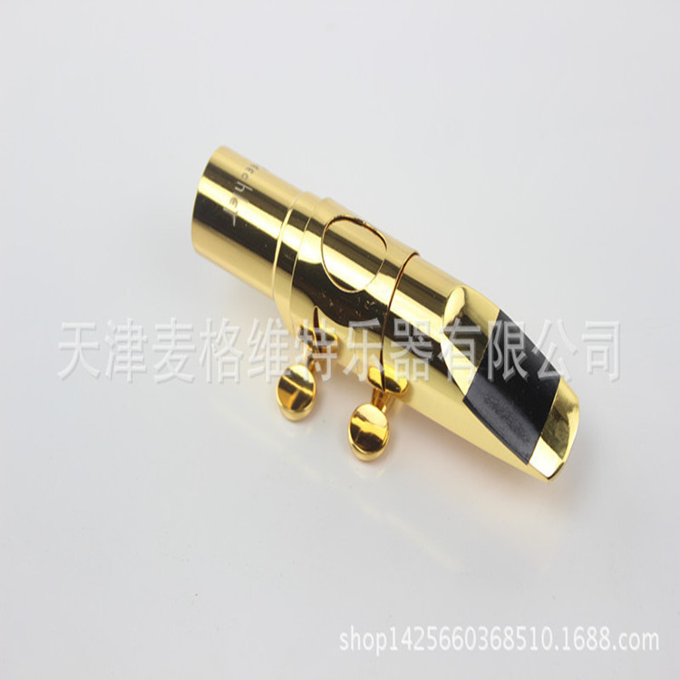 [metal head] midrange saxophone metal head gold-plated musical instrument accessories metal musical instrument head