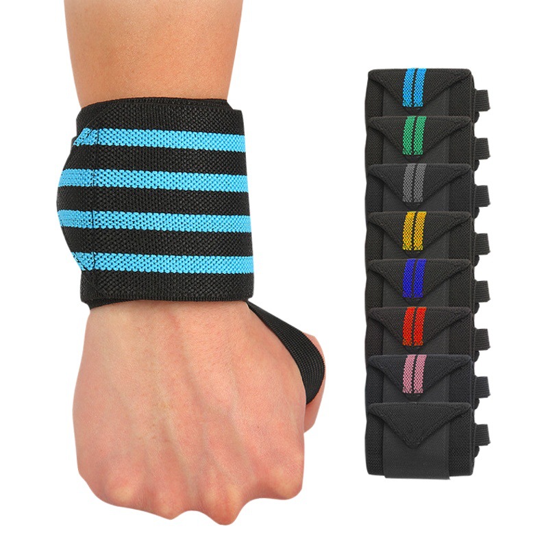 Factory Wholesale Professional Sports Bandage Winding Wrist Badminton Weightlifting Dumbbell Booster Band Wrist Wholesale