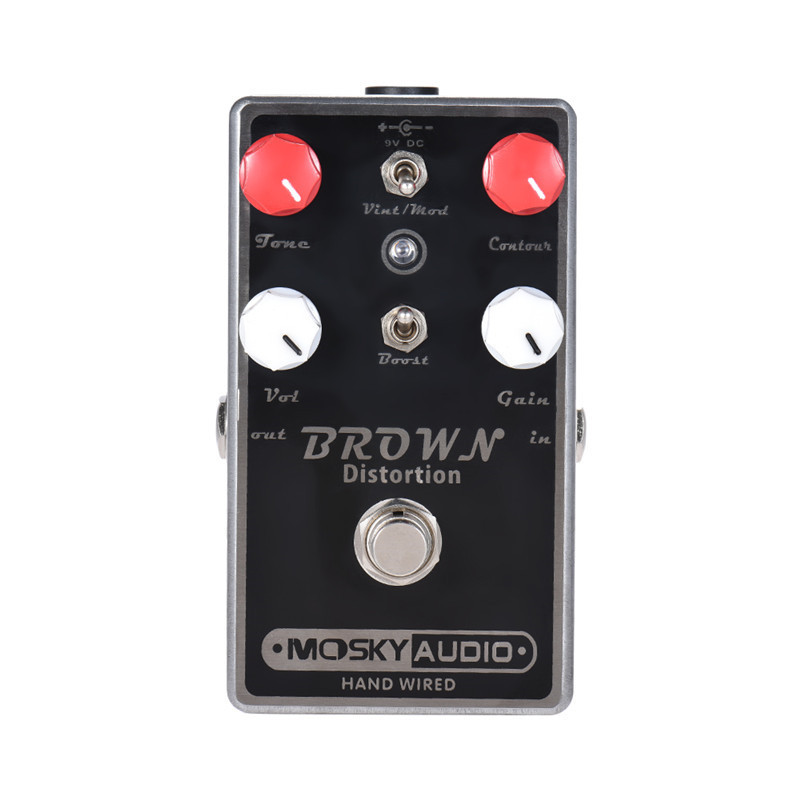Picture of MOSKYAUDIO guitar effector manual effector BROWN DISTORTION manufacturer wholesale