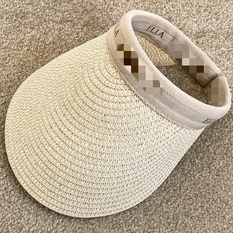 Picture of Sun hat foldable sun hat outdoor riding Women's Big brim empty top cycling sun protection fisherman sun hat