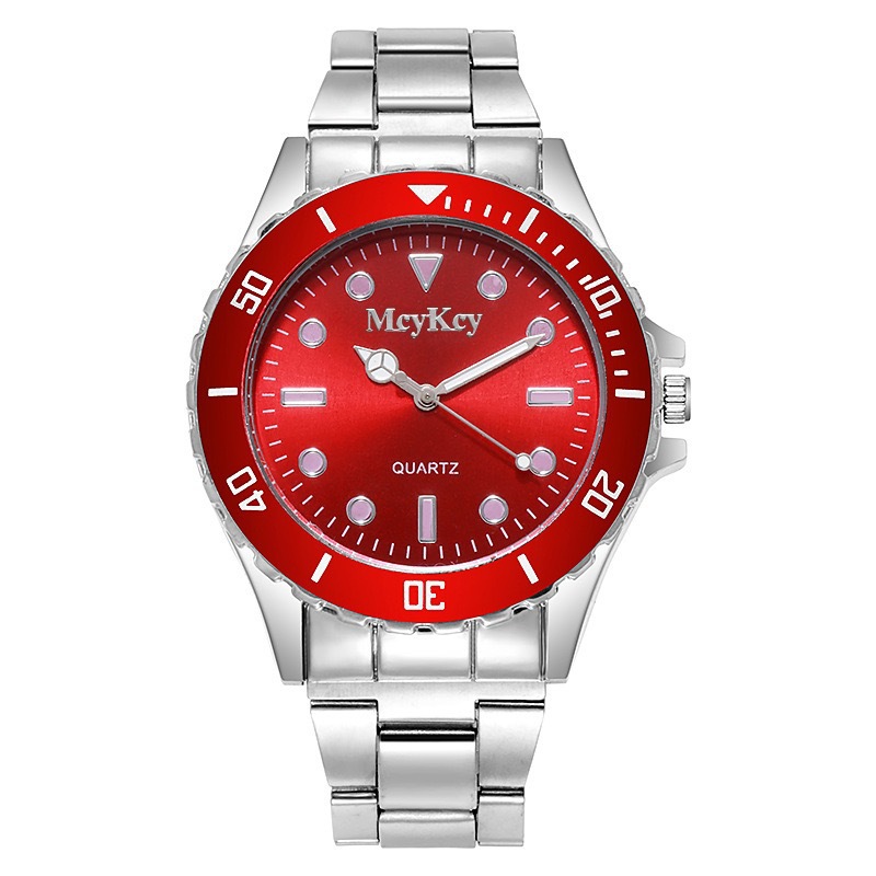 Picture of Steel Band Men's Watch Quartz Watch Water Ghost Business Fashion Alloy Men's Watch Manufacturer Ready Supply Watch