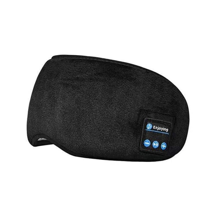 Picture of Cross-border 3D Bluetooth eye mask headset smart wireless music call ear mask breathable sleep artifact shading eye mask