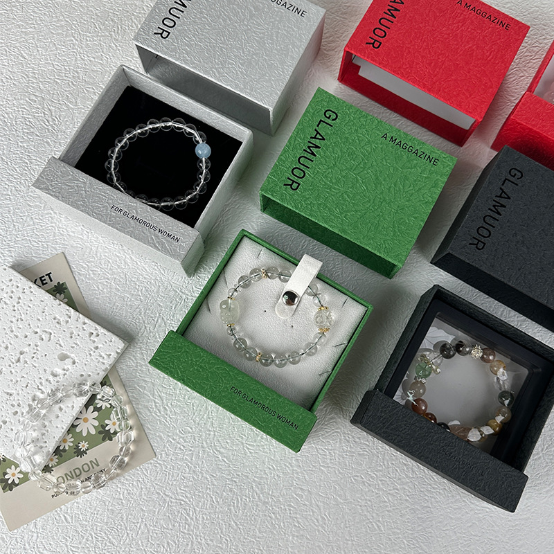 Crystal Bracelet Packaging Box, High-End Jewelry Box, Jewelry Box Packaging Box, Bracelet Box Packaging, Crystal Packaging Box