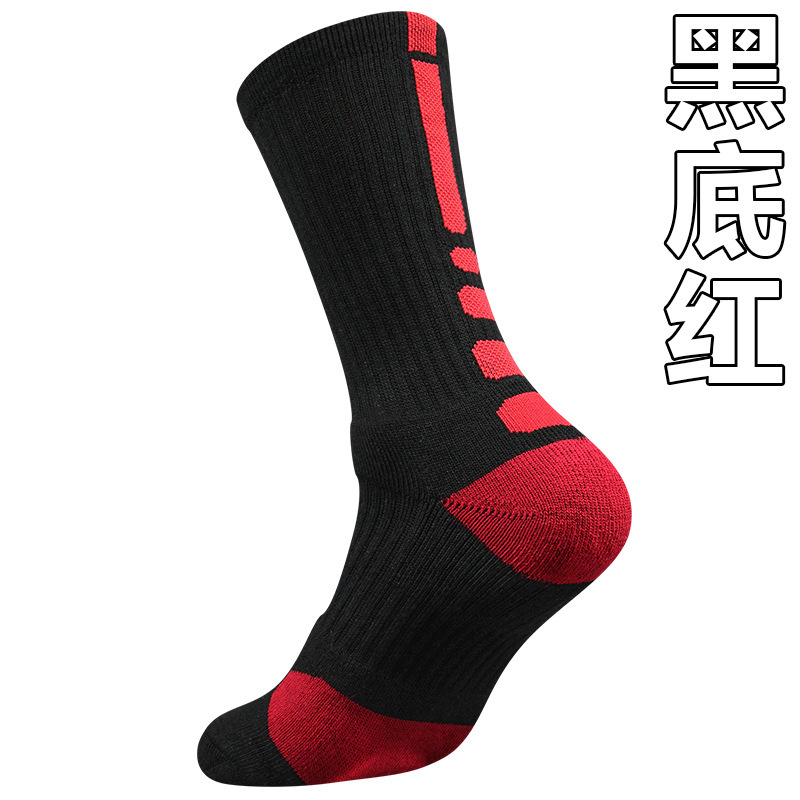 Picture of Basketball Socks Thickeneded Towel Bottom Socks Men's Elite Mid-Length Kidsren's Youth Outdoor Sports Women's Running High Top
