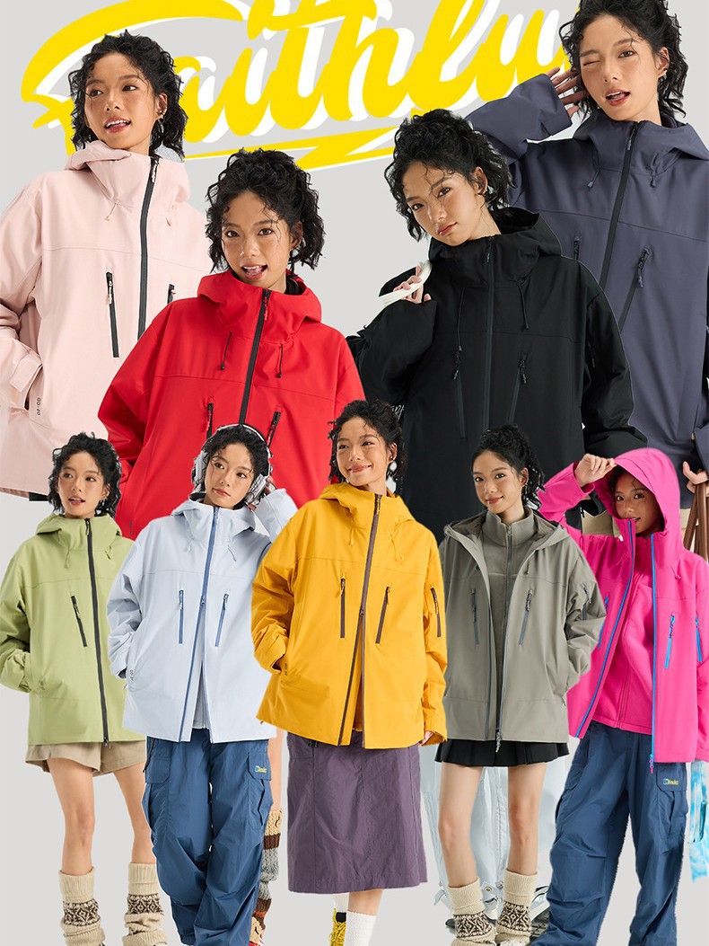 Luo Tuo's same Kaijia series jacket, men's three-in-one outdoor windproof waterproof jacket, women's couple mountaineering suit