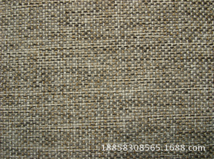 Air-Changing Cationic Yarn-Dyed Imitation Linen Sofa Cushion Fabric, Wool-Coated Post-Finishing Imitation Linen Decorative Fabric