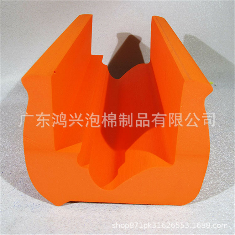 Processing eva grinding forming eva wire cutting special-shaped EVA slotted special-shaped anti-collision strip eva grinding ball