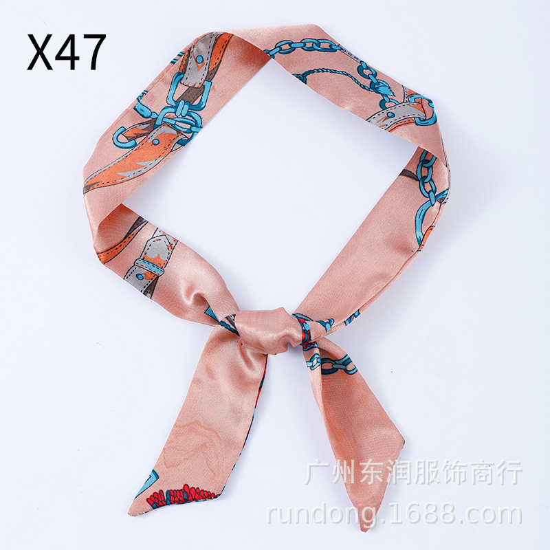 Picture of Gift Box Silk Scarf Straps, Narrow and Long Bags, Silk Scarf, Headband, Streamer Scarf with Decorative Small Silk Scarf Wholesale