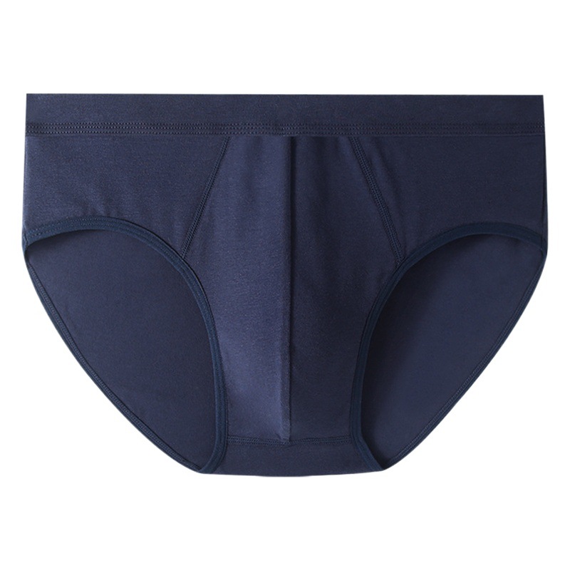New pure cotton men's underwear high waist breathable plus size briefs plus fat guy loose red birth year fat shorts