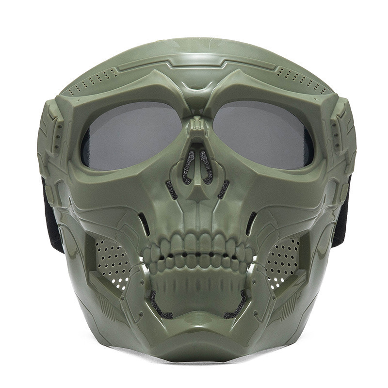 Picture of Off-Road Motorcycle Goggles Sports Cycling Harley Goggles Hood Motorcycle Cycling Goggles Tactical Helmet