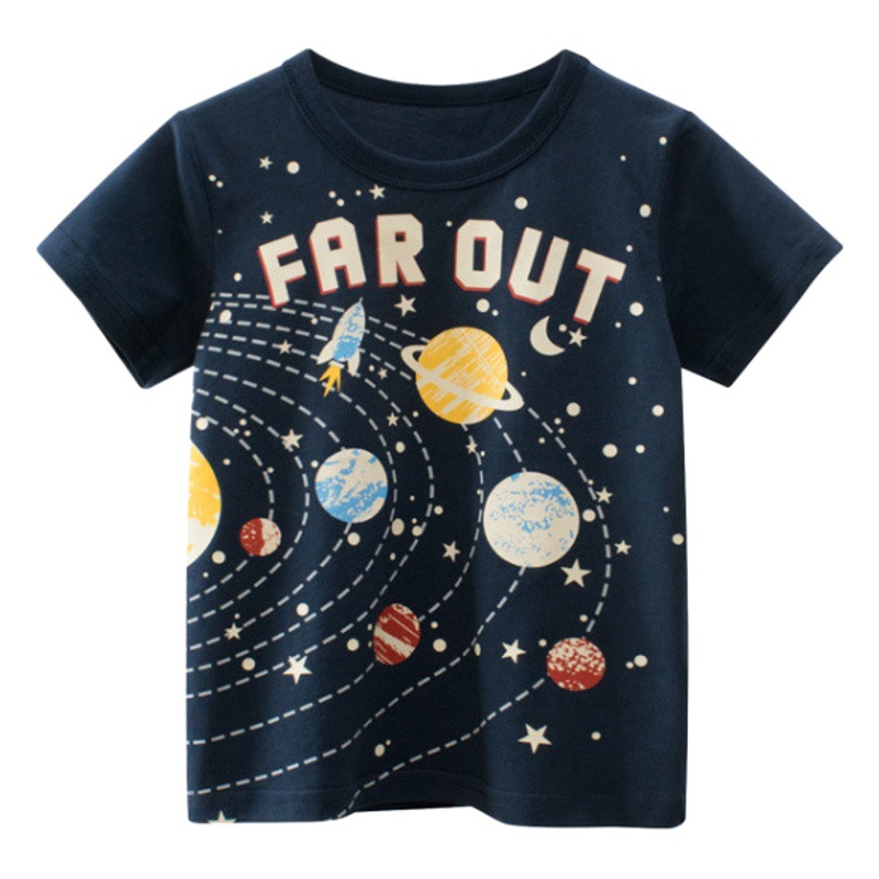 27kids European and American children's clothing summer new boys short sleeve T-Shirt wholesale baby clothes manufacturers a consignment