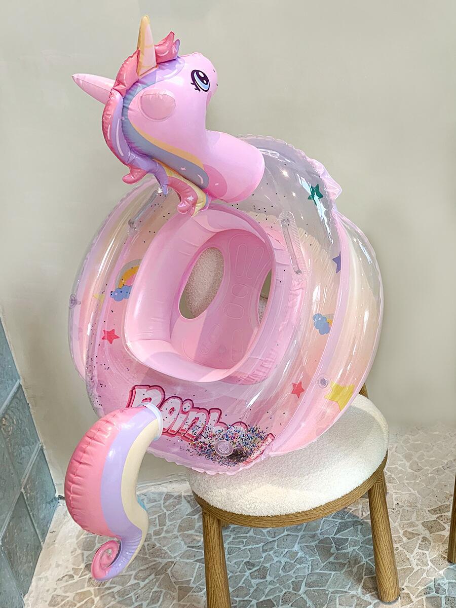 Picture of Children's swimming ring armpit ring seat ring 1-6 years old children's aircraft steering wheel inflatable Mount baby 2 boys and girls