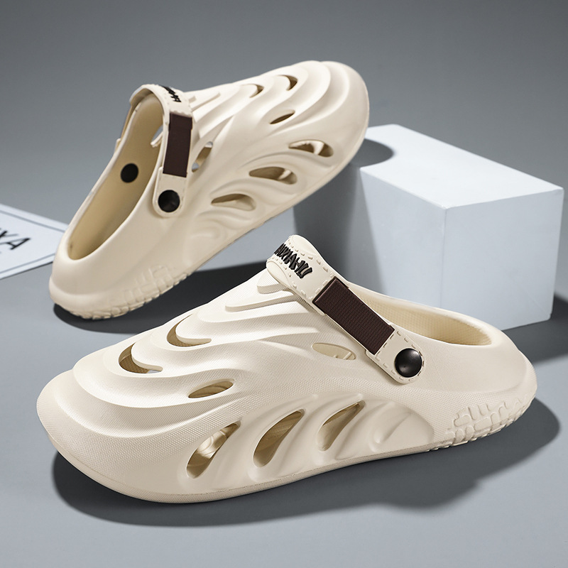 Coconut Hole Shoes Men's Summer New Cross-border plus size Trendy Shoes with Shoes and Shoes for Couples