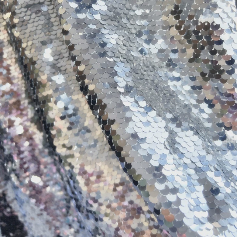 7/9MM rose red silver gold pink encryption sequins mesh fabric wedding tablecloth shooting background fabric