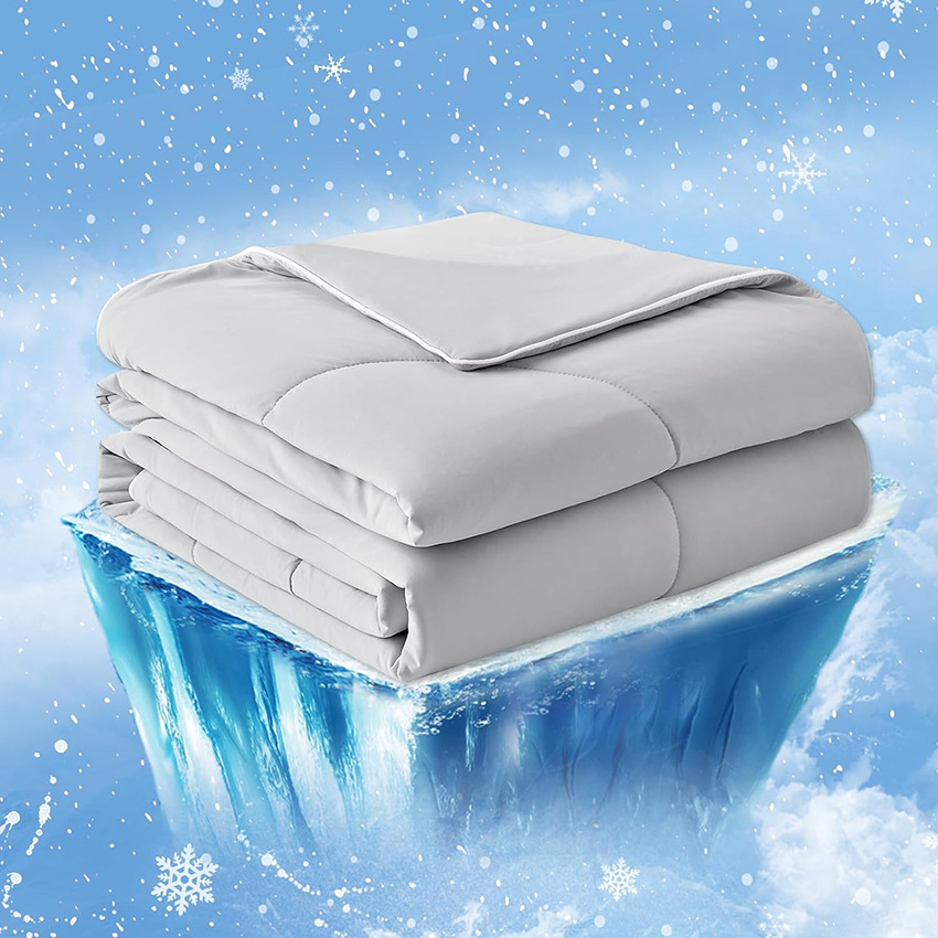 Factory wholesale 2024 Amazon hot summer quilts cooling blanket comfortable cool coefficient of more than 4