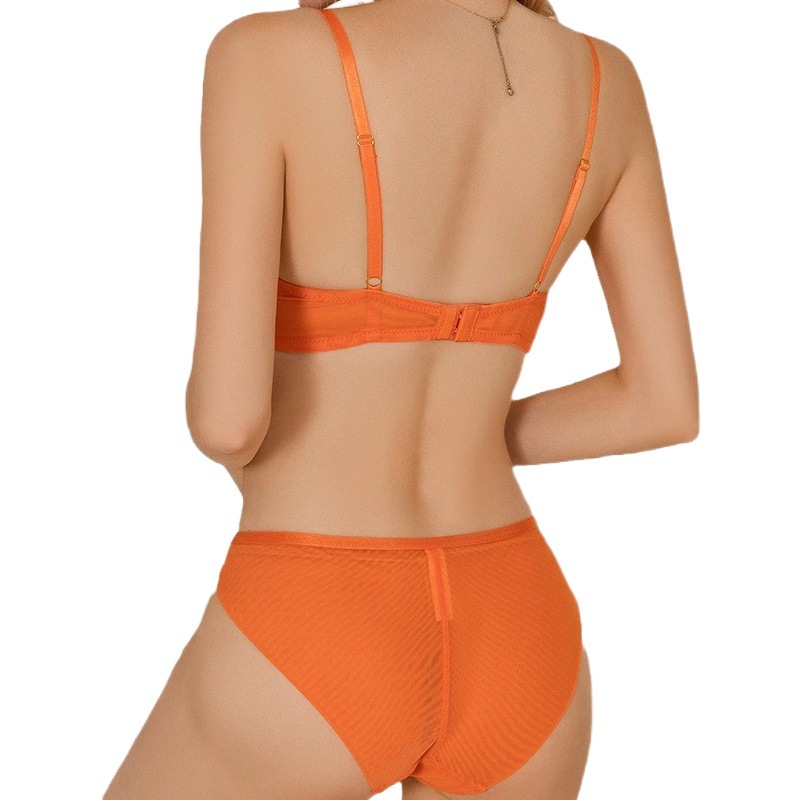 5339 Sexy Strap Cross Chest Beauty Underwear Small Chest Push-up Underwear Chest Large Anti-sagging Lace Bra suit