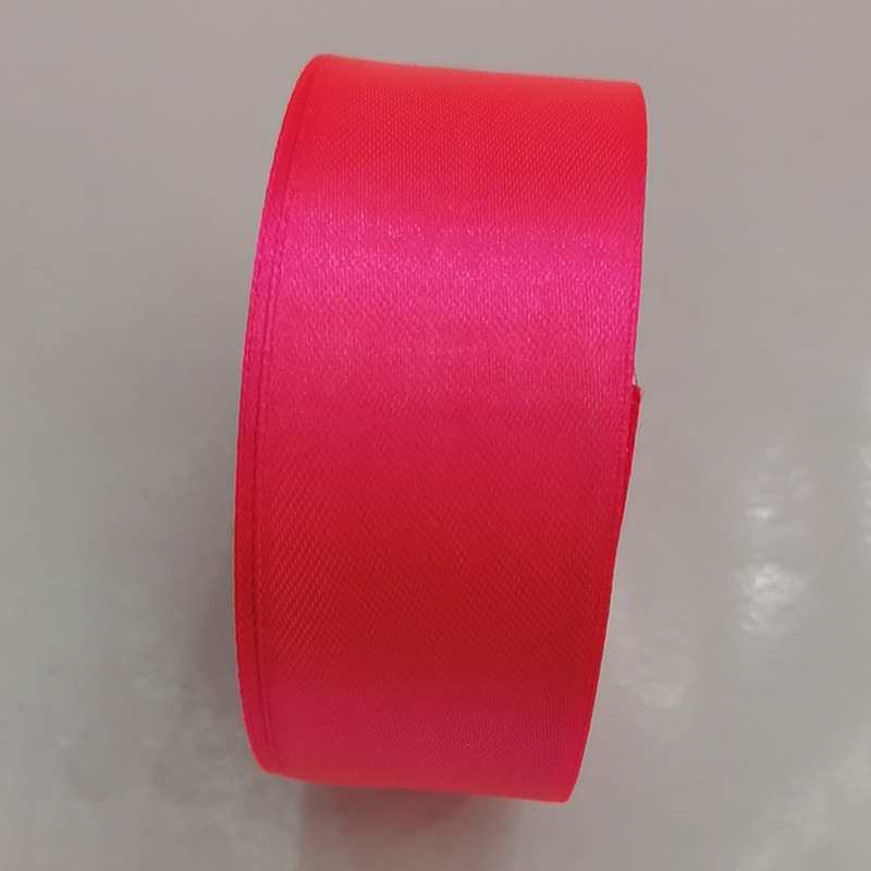 Picture of 4CM Polyester Ribbon DIY Handmade Rose Flower Ribbon Ribbon Wedding Cake Gift Packaging Decorative Silk Ribbon