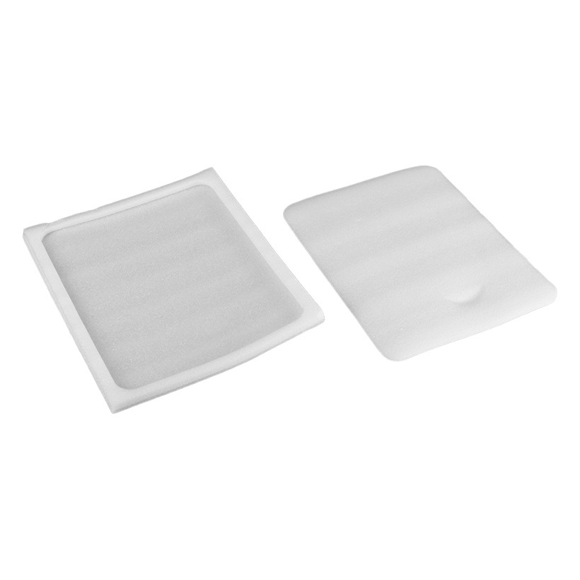 Pearl cotton special-shaped edge protection photo frame anti-collision foam gasket stainless steel packaging material diatom mud board