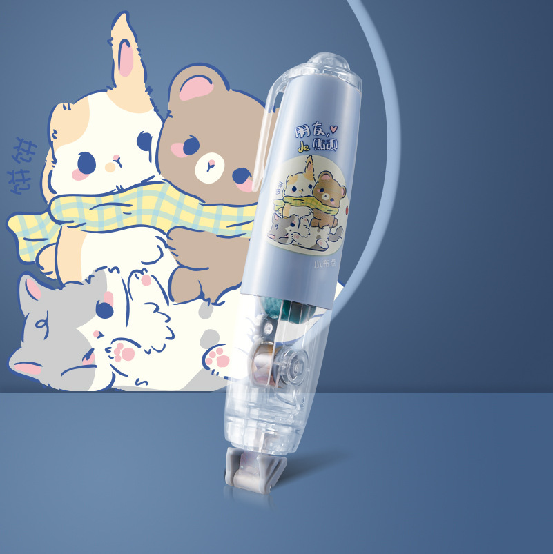 Picture of [Press Dot Glue] Changli Correction Tape Manual Hand Account Dot Glue Double-sided Adhesive Mini Paste New Chinese Goods